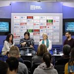 Ivana Vračkić, specijalni pedagog, Sekretarijat za omladinu i sport, Dr Vladan Radivojević, neuropsihijatar, Ljiljana Radovanović Tošić, psihološkinja u OŠ "Radoje Domanović", Dr Čedomir Šagrić, specijalista socijalne medicine i supspecijalista zdravstvenog vaspitanja; foto: MRCN/ N.S.