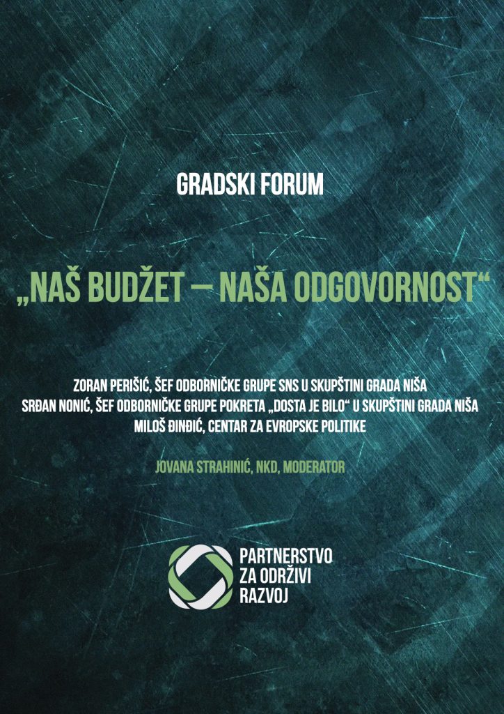 „Naš budžet – naša odgovornost“