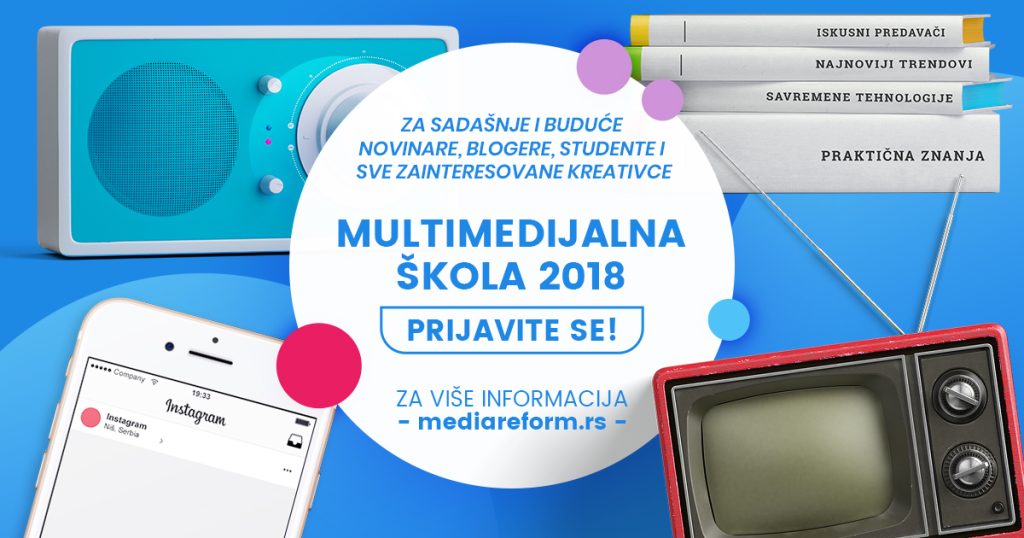 Prijavite se za besplatnu Multimedijalnu školu novinarstva!