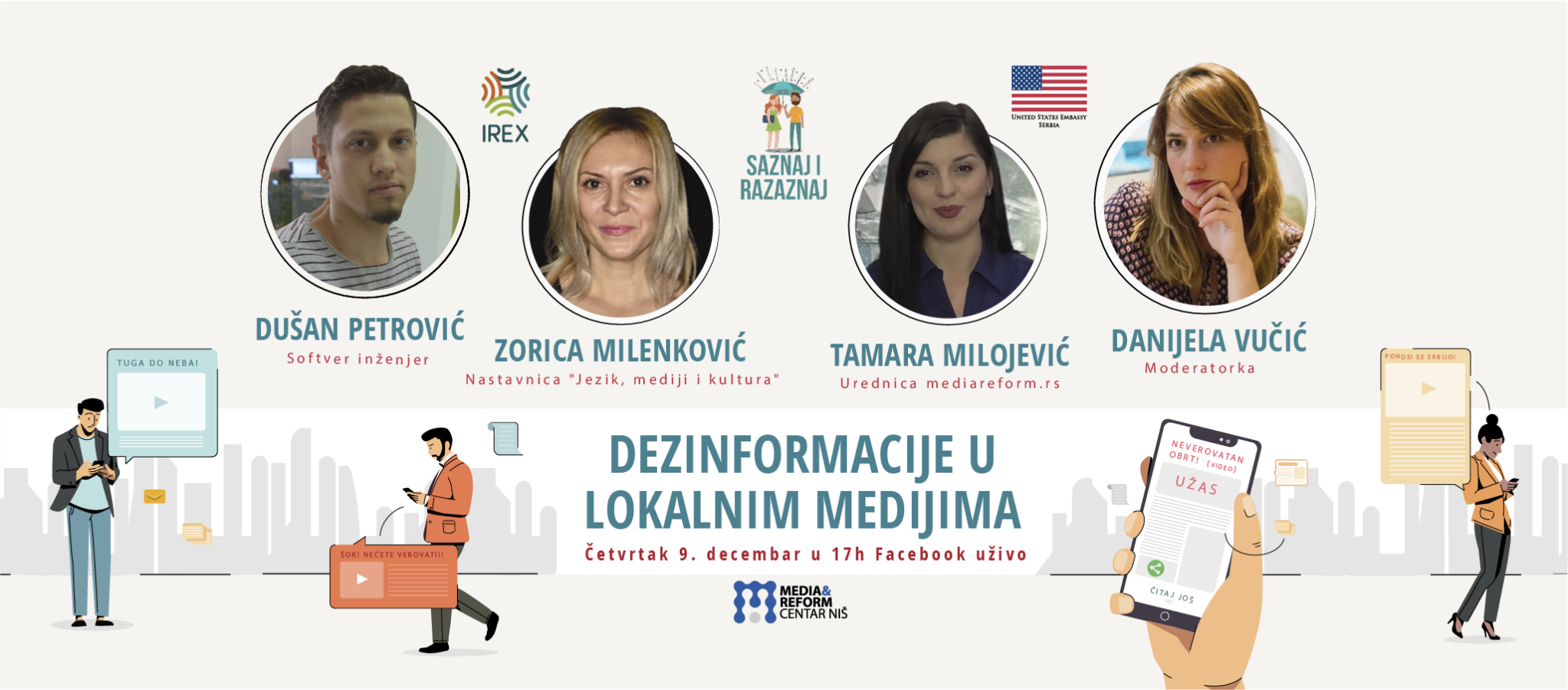 Gradski forum “Dezinformacije u lokalnim medijima”