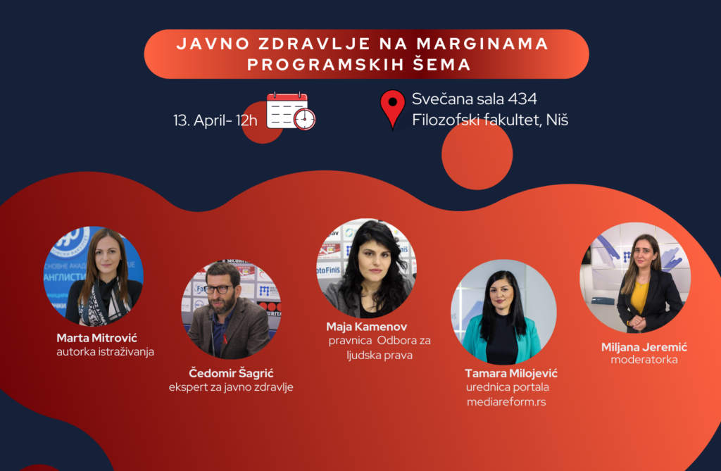 Panel diskusija “Javno zdravlje na marginama programskih šema”