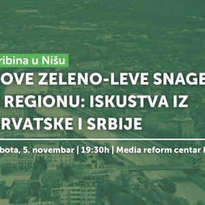 Ne davimo Beograd drži tribinu u Nišu