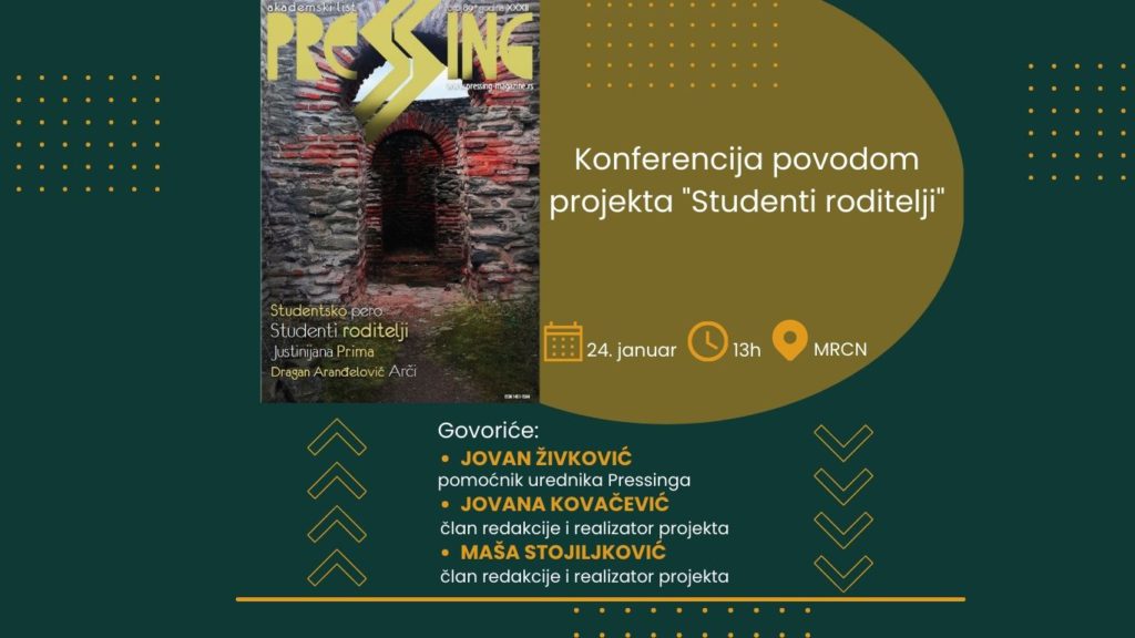 Konferencija povodom projekta “Studenti roditelji”