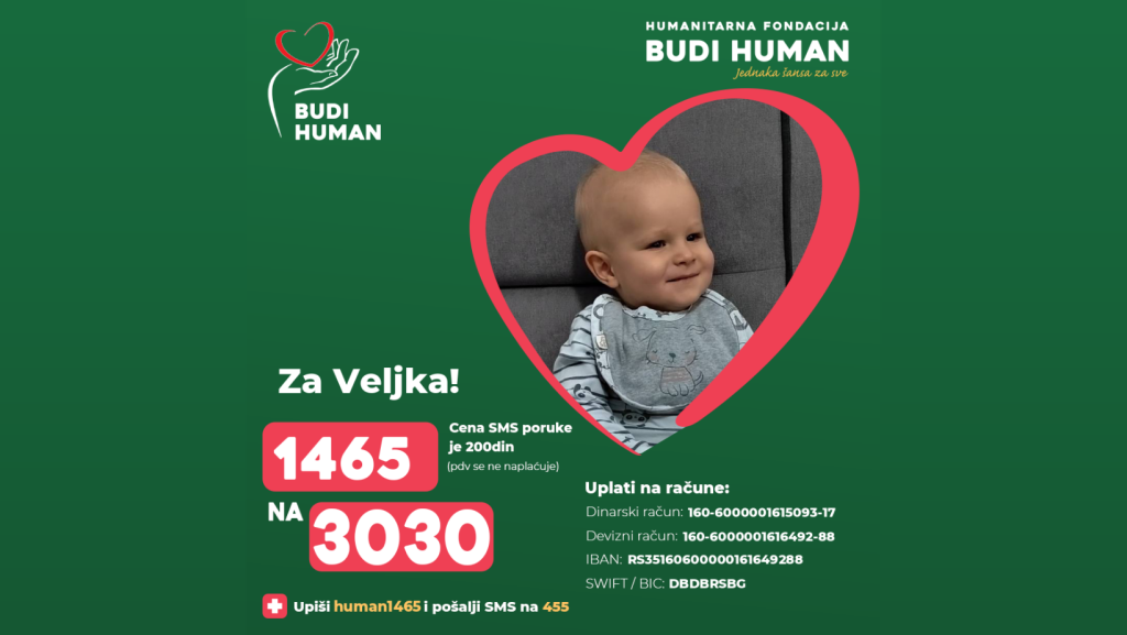 Predstava “Kući” za pomoć malom Veljku Stojkoviću