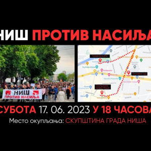 protest protiv nasilja