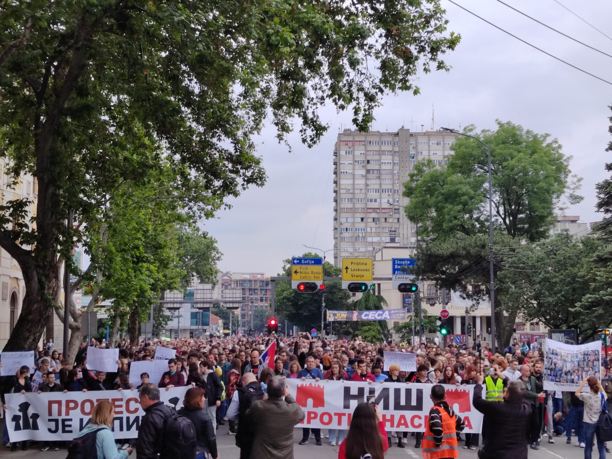 protest protiv nasilja