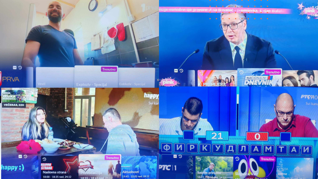 Televizije sa nacionalnom frekvencijom u nedelju nekoliko sati bile neme o pokušaju opozicije da uđe u Skupštinu Grada