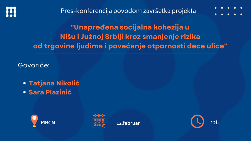 Pres-konferencija povodom predstavljanja rezultata projekta u okviru koga je otvoren Dnevni centar za decu- Centar za devojke