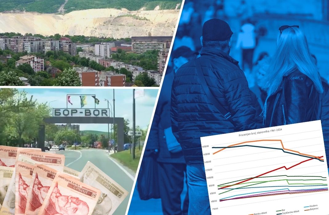 Na istoku Srbije rastu plate, ali opada broj stanovnika Foto i illustracija MRCN