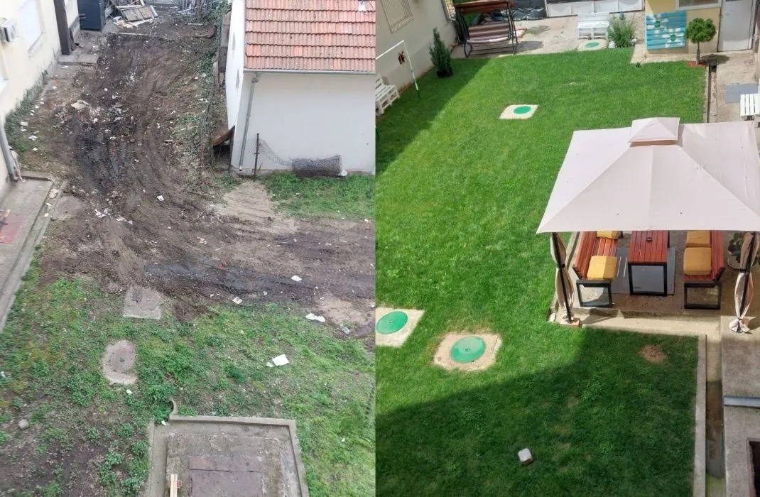 “Dobre komšije” se ujedinile i uredile zajedničko dvorište u Aleksincu