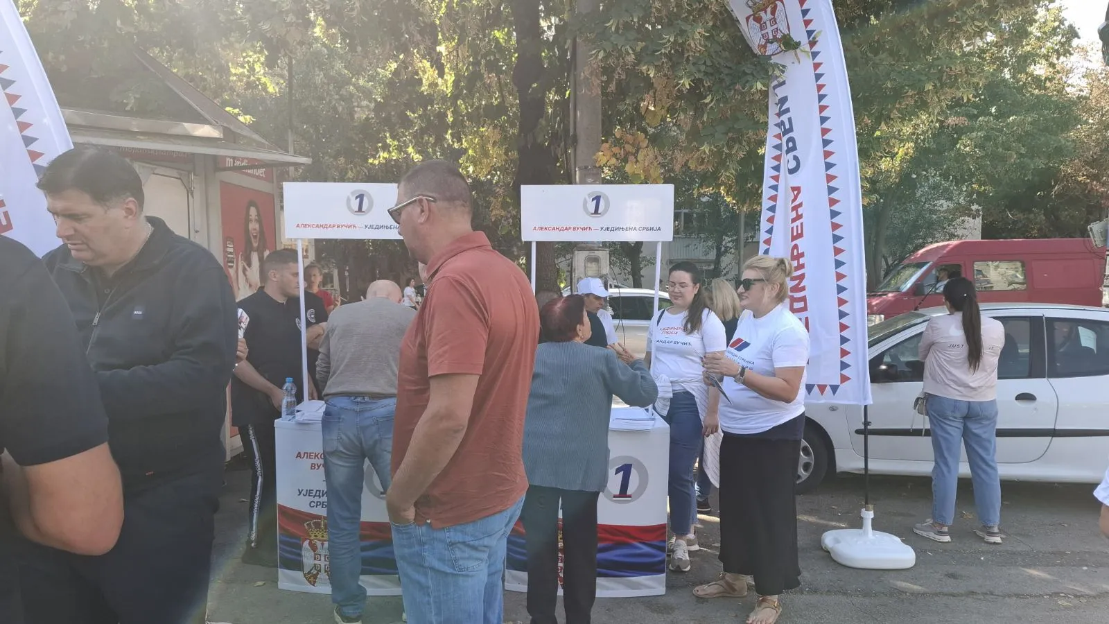 Novinarka Media centra napadnuta dok je snimala SNS štand